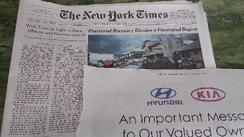 현대·기아차, 연비 과장 관련 현지 주요 언론에 사과문 게재