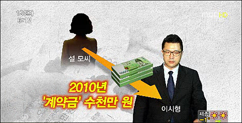 진보정의당 박원석 의원은  “이번에 증여된 12억과 2010년 증여된 6억 4000만원을 합치면 총 18억 3000만원으로 증여세액이 5억 6천만원이 된다”며 “변칙증여가 됐으면 조세 포탈 절차법에 따라서 처벌이 가능하다”고 주장했다. ⓒ MBC 화면캡처