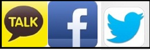 ▲  새누리당이 이른바 ‘카·페·트’(카카오톡·페이스북·트위터)에서 제기될 것으로 예상되는 허위사실 유포에 대응하기 위해 ‘SNS 대응팀’의 신설을 구상하고 있다고 복수의 당 관계자들이 24일 밝혔다. 카카오톡(좌), 페이스북(중), 트위터(우)