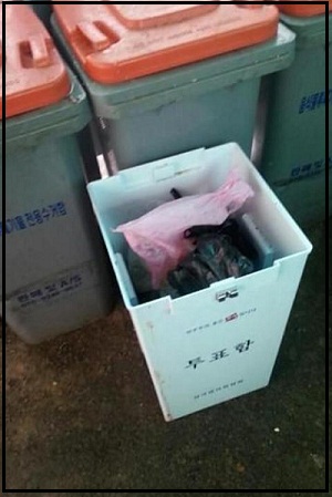 광주의 한 아파트 단지에서 대선용 빈 투표함 2개가 발견 돼 선관위의 관리 소홀 문제가 또다시 도마 위에 올랐다.ⓒ (@babo******)트위터