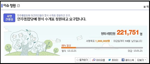 ⓒ 다음 아고라 이슈청원방