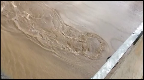 합천보 파이핑 현상 ⓒ 4대강조사위원회