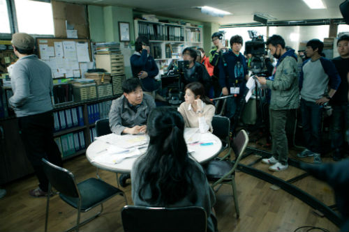 영화 촬영 현장 ⓒ<또 하나의 가족> 페이스북