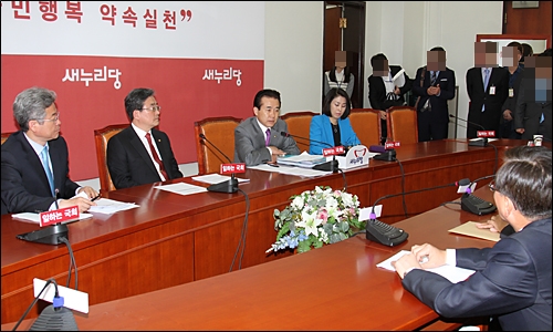 29일 경제5단체 부회장단과 만난 새누리당 원내지도부 ⓒ 새누리당