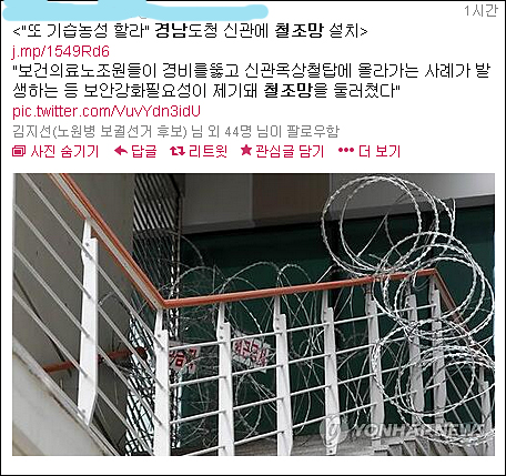 트위터 화면 캡처