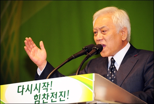 김한길 신임 민주당 대표 ⓒ 민주당