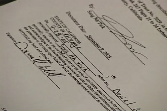 해당주택은 당초 박상아 씨 본인명의(Sang Ah Park)로 구입했다가 1주일만에 모친 명의 및 신탁계좌로 이전된 바 있다. ⓒ 박상균 기자