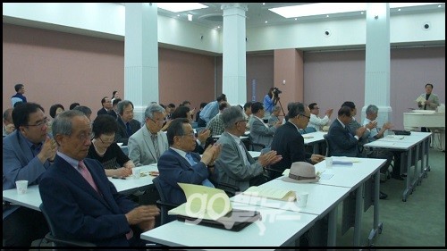 신흥무관학교 기념사업회는 5일 오후 서울시청에서 설립 102주년 기념식과 함께 독립운동계의 거목 성재 이시영 선생의 삶과 투쟁을 되돌아보는 학술회의를 가졌다. ⓒ 'go발뉴스'