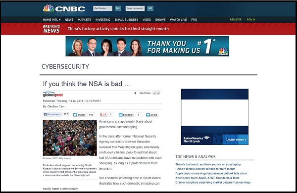 ⓒ'CNBC'온라인판 캡처