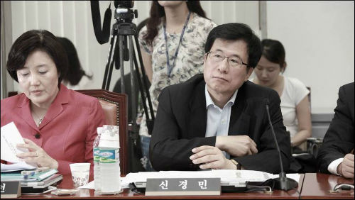 박영선 민주당 의원, 신경민 최고위원 ⓒ'페이스북'