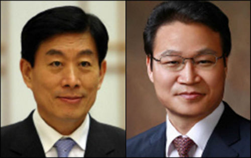 (좌)원세훈 전 국정원장, 김용판 전 서울경찰청장