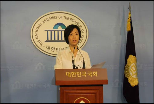 새누리당 민현주 대변인 ⓒ'민현주의원실'