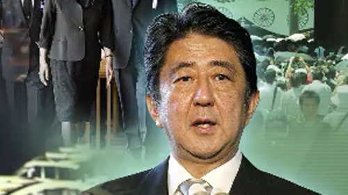 아베 신조 일본총리 ⓒ'SBS'