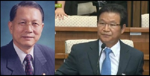 (좌) '초원복집'사건의 김기춘 청와대 비서실장, (우) '백송의 진실' 김용판 전 서울지방경찰청장