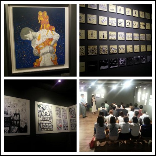 故 이한열 열사의 25주기를 맞아 ‘이한열 만화상’의 첫 번째 전시회가 19일 서울 노고산동 이한열 기념관에서 열렸다. ⓒ 'go발뉴스'