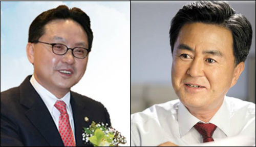 (왼) 새누리당 조명철 의원, (오) 김태흠 의원
