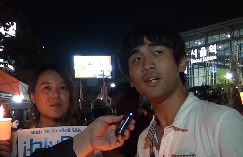 (20) ‘촛불시민’ 함소희(22․대학생), 문현도(24‧대학생)님에게 물었습니다 ⓒ ‘go발뉴스’