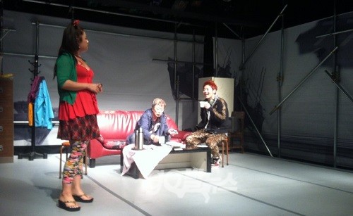 천안함 사건을 다룬 또 다른 작품 연극<천안함 랩소디>가 지난달 20일부터 오는 13일까지 서울 대학로 ‘예술공간 서울’에서 공연되고 있다. ⓒ ‘go발뉴스’