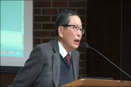 유영익 국사편찬위원장 ⓒ'유투브'