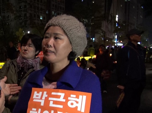 (53) ‘촛불시민’ 박옥경(서울 강북구)님에게 물었습니다  ⓒ ‘go발뉴스’