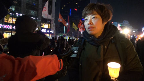 (96) ‘촛불시민’ 김수미 (경기 남양주)님에게 물었습니다. ⓒ'go발뉴스'