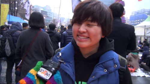 (99) ‘촛불시민’ 오승희(강북구 수유동)님에게 물었습니다. ⓒ'go발뉴스'