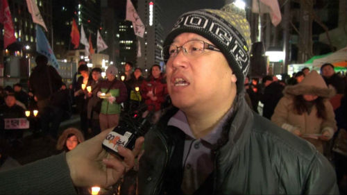 (105) ‘촛불시민’ 박성수(경남 마산) 님에게 물었습니다. ⓒ'go발뉴스'