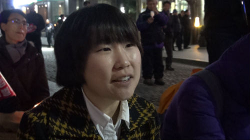 (109) ‘촛불시민’ 강혜진 (서울시 동대문구)님에게 물었습니다. ⓒ 'go발뉴스'