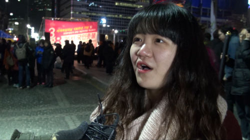 (111) ‘촛불시민’ 박이랑 (서울시 동대문구)님에게 물었습니다. ⓒ 'go발뉴스'