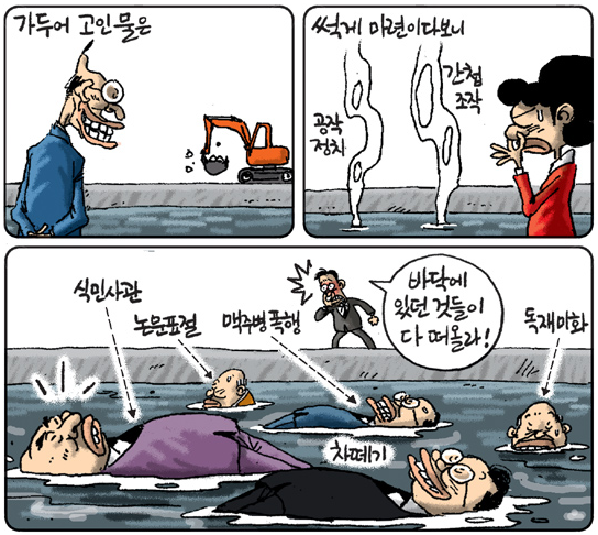 이미지출처=2014년 6월 19일 경향신문 <김용민의 그림마당>]