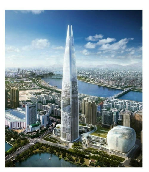 ⓒ 제2롯데월드 타워 조감도