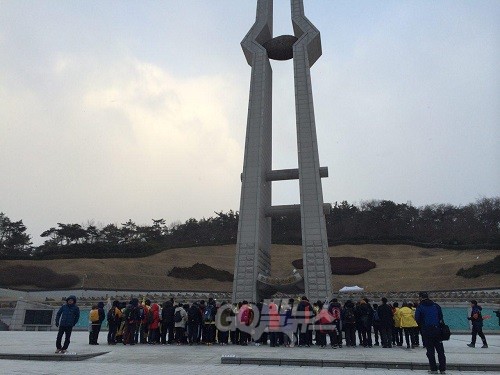 자유발언에 나선 시민 방형민씨. ©go발뉴스(강주희)