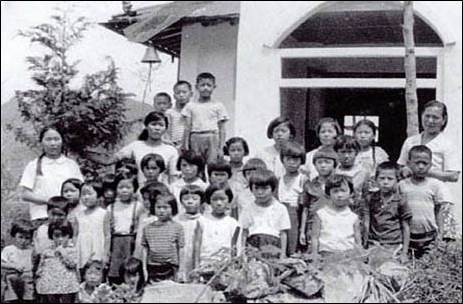 <1972년 당시 전남 광양 오사교회 / 출처: 한겨레>