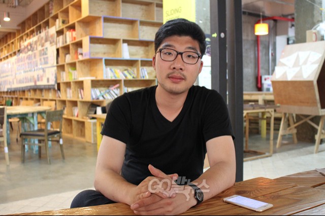 청년유니온 김민수 위원장.