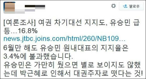 <이미지출처 = 리얼미터>