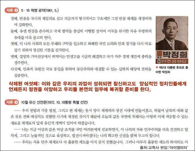 이미지출처 = 아이엠피터 블로그, 교학사