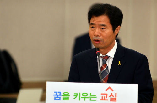 김승환 전북도 교육감 <사진제공 = 뉴시스>