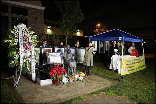 2013년에 세워진 글렌데일시 평화비 설립을 주도한 단체인 가주한미포럼 김현정 사무국장이 이번 행사의 사회를 맡았다.