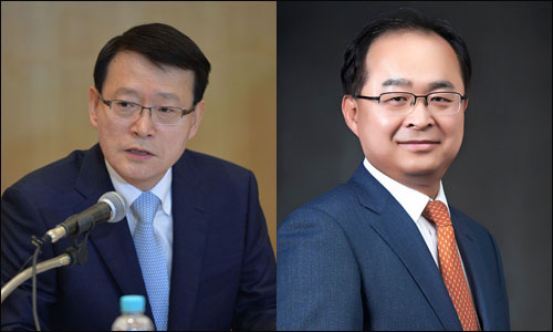 안광한 MBC 사장(좌)과 백종문 MBC미래전략본부장(우) <사진제공=뉴시스>