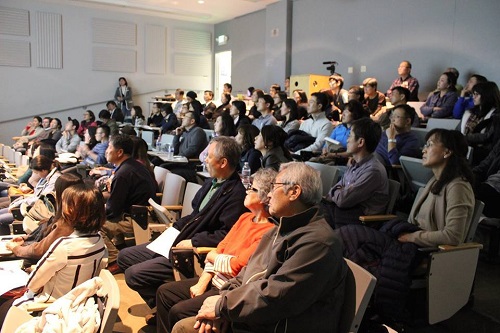 5일 버클리대학에서 열린 한홍구 교수 강연회 성황 이뤄 (사진 크레딧 남미숙)