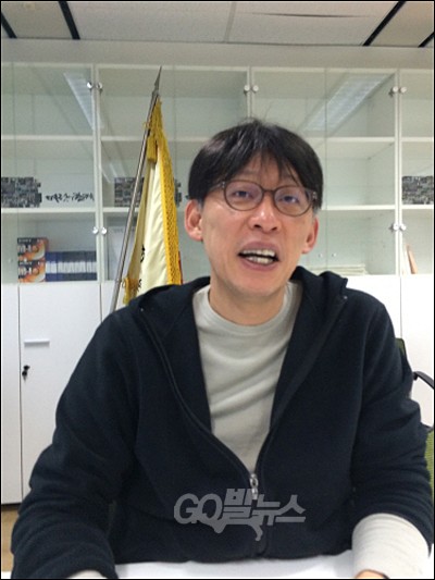 정영하 전 MBC 노조위원장 ⓒ 이영광 기자