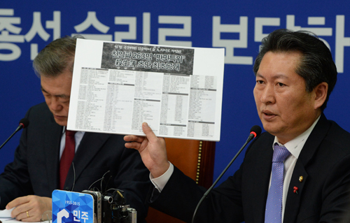 국민의당 서울 서대문갑 이종화 예비후보(좌)와 안철수 공동대표(우) <사진출처=이종화 예비후보 페이스북>