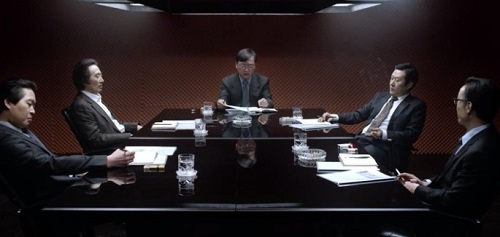 영화 <내부자들>의 한 장면