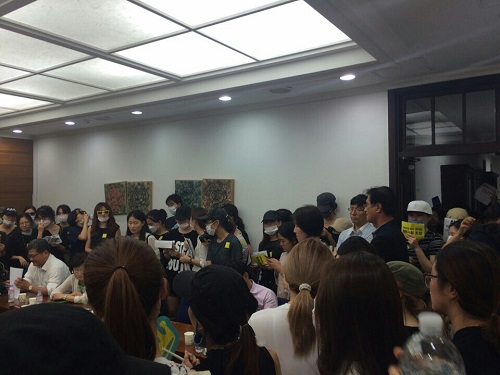 <사진제보=이화여대 재학생>