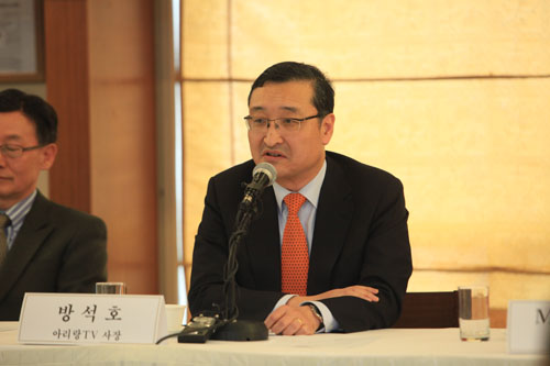 방석호 전 아리랑TV 사장 <사진제공=뉴시스>