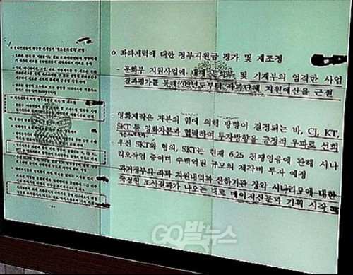 지난 2012년 여름, 문화권력균형화 전략문건 폭로에 이은 국회차원의 대정부 질의가 이어졌으나, 검찰수사를 이끌어내는데는 실패했다. 처벌받지 않은 패악은 절대 스스로 중단되지 않음을 우리는 안다. ⓒ go발뉴스