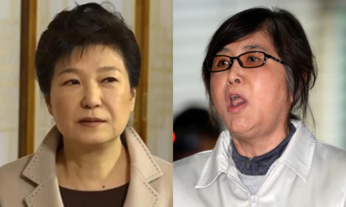 박근혜 대통령(좌)와 최순실씨(우) <사진=정규재tv 화면캡처, 뉴시스>