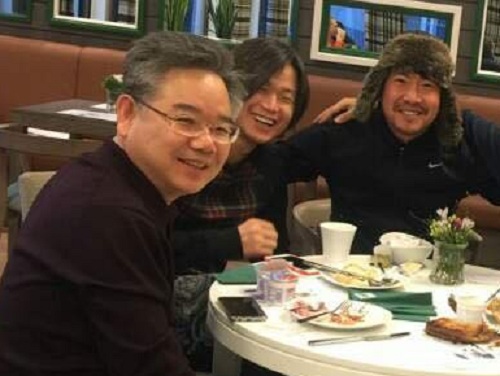 ▲ 좌로부터 안원구 전 대구지방국세청장, 주진우 시사인 기자, 노승일 K스포츠재단 부장 <사진출처=안민석 더불어민주당 의원 페이스북>