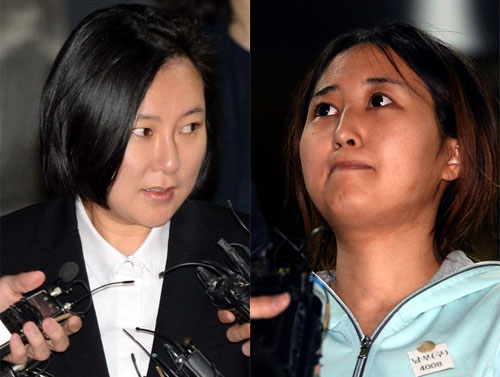 ▲ 박근혜 전 대통령 ‘비선실세’ 최순실씨의 조카 장시호(좌)씨와 딸 정유라(우)씨. <사진제공=뉴시스>