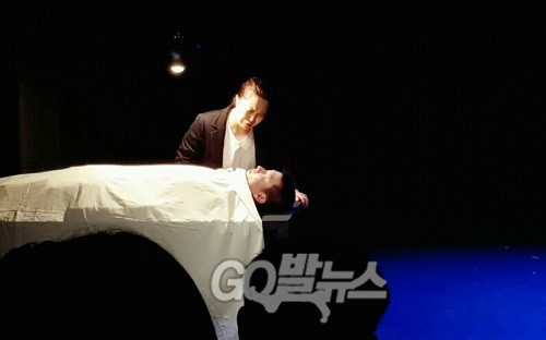 ▲ 연극 <이등병의 엄마>의 한 장면